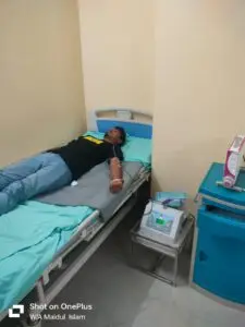 PFNC সদস্য রক্তাদান